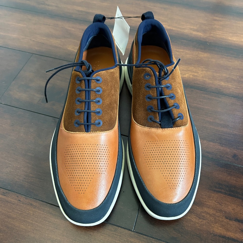 NWOB Wolf & Shepherd Golf Shoes Men 11 Tan Brow Proto Sample Hybrid Sneaker